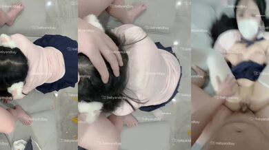 【babyandbay】大奶美鲍，极品可爱萝莉嫩妹 有钱人的泄欲小母狗，自慰SM啪啪太嫩了 (1)